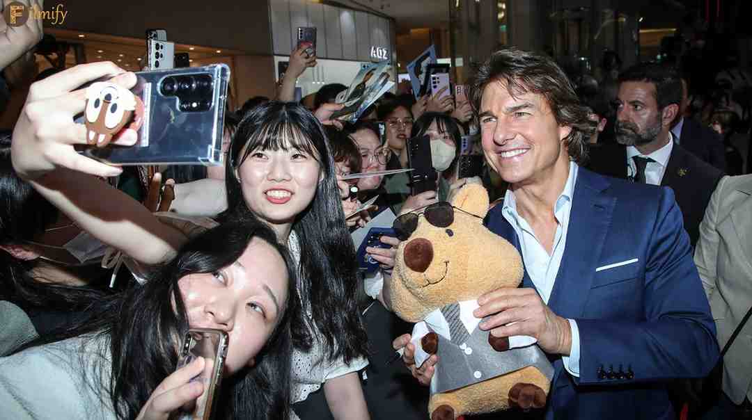 Tom Cruise is back in Seoul after so long