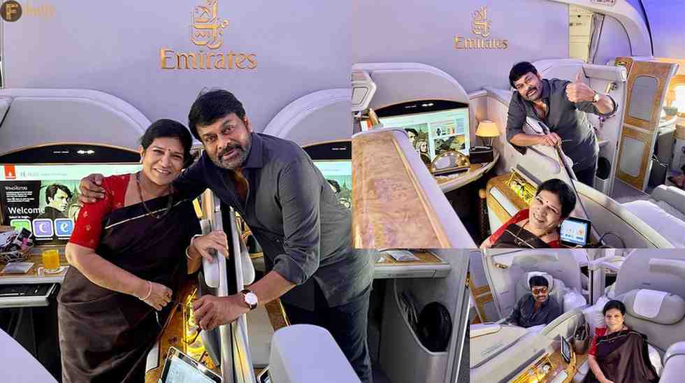 Chiranjeevi jets off to America and also announces his upcoming project!