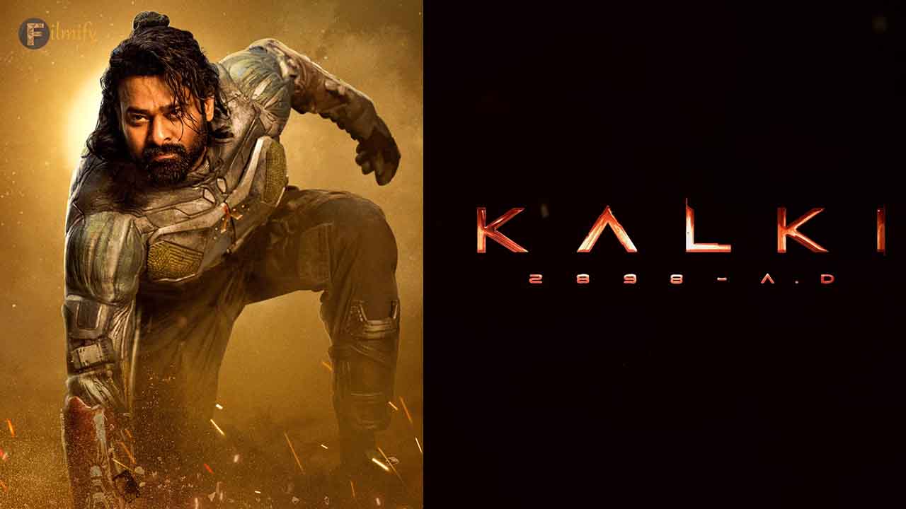 Project-k now officially titled as "KALKI 2898 AD"