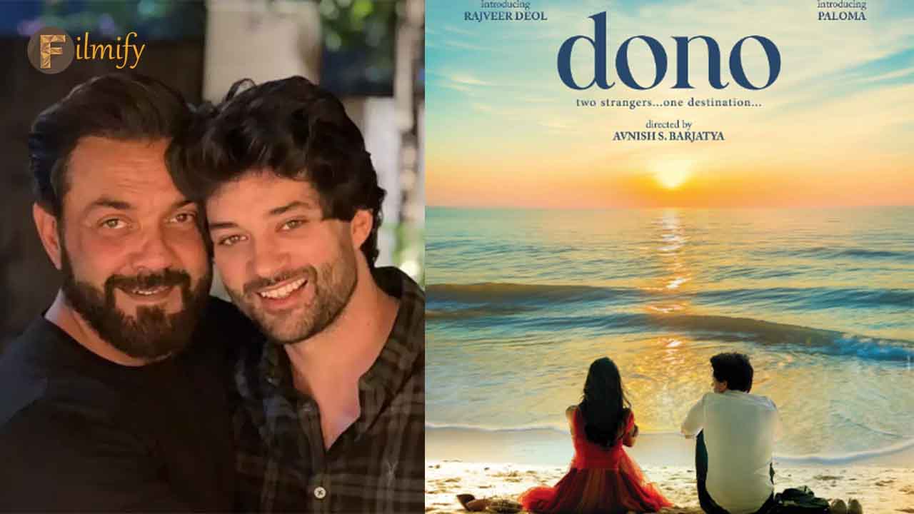 Sunny Deol drops poster of his son's debut - Parents using their fame to increase their children's?
