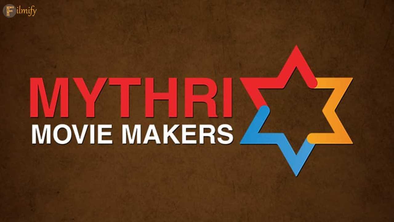 It's a memorable year for Mythri Movie Makers