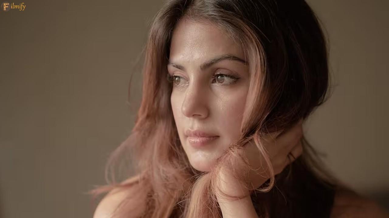 Rhea Chakraborty sets out for a family holiday