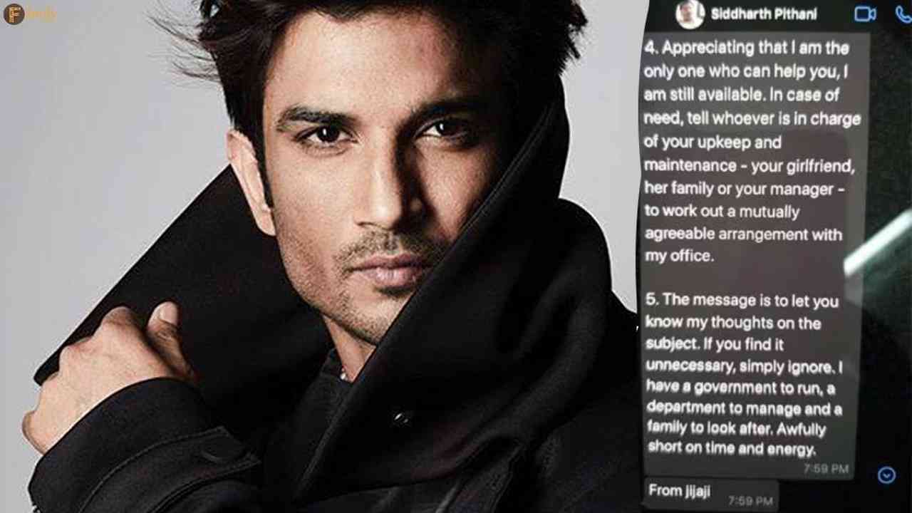 Sushant's friend Sidharth Pitani's name resurfaces on the internet due to a misleading chat