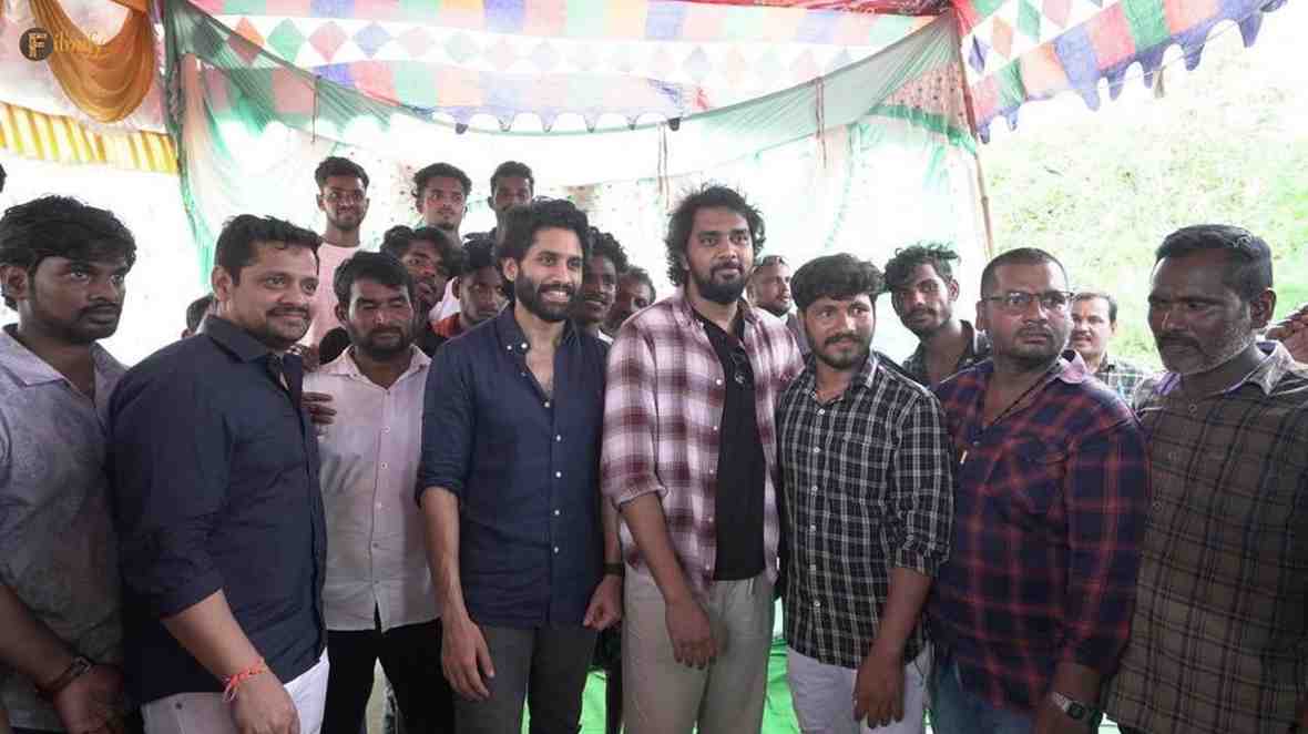 Naga Chaitanya Visited a Village to learn about their lifestyle.