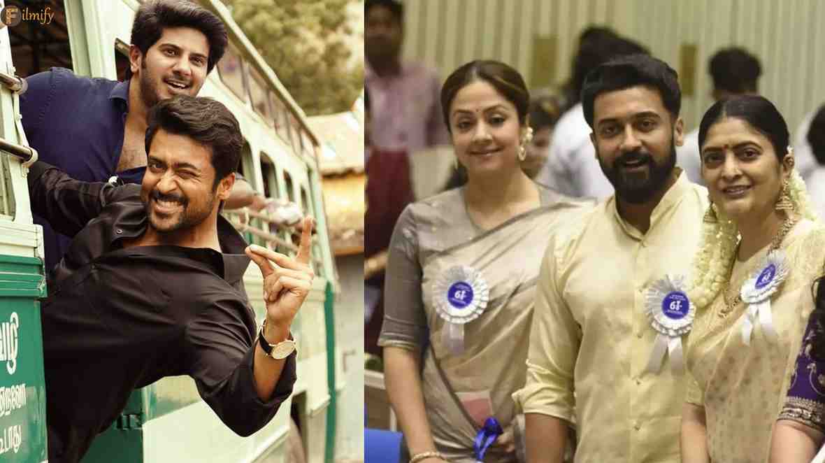 Dulquer dropping hints about Suriya43