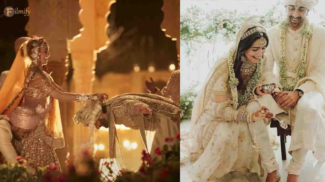 Alia Bhatt reveals that RRKPK's Kudmayi resembles her own wedding in this way!