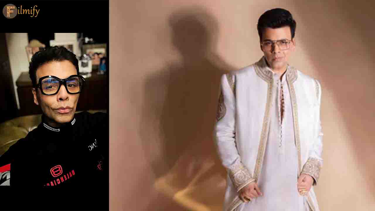 Karan Johar's new looks hints that he all set to spill some coffee