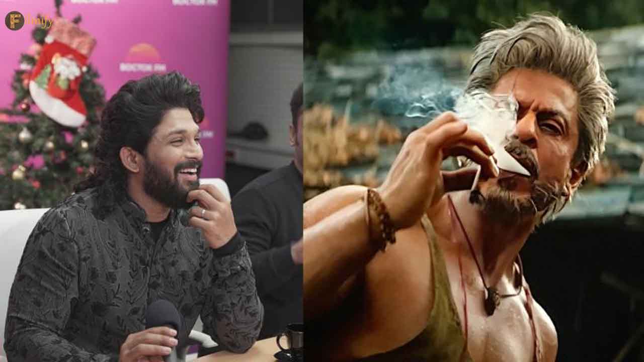 Allu Arjun and Shah Rukh Khan exchange of Tweets will sure warm your hearts