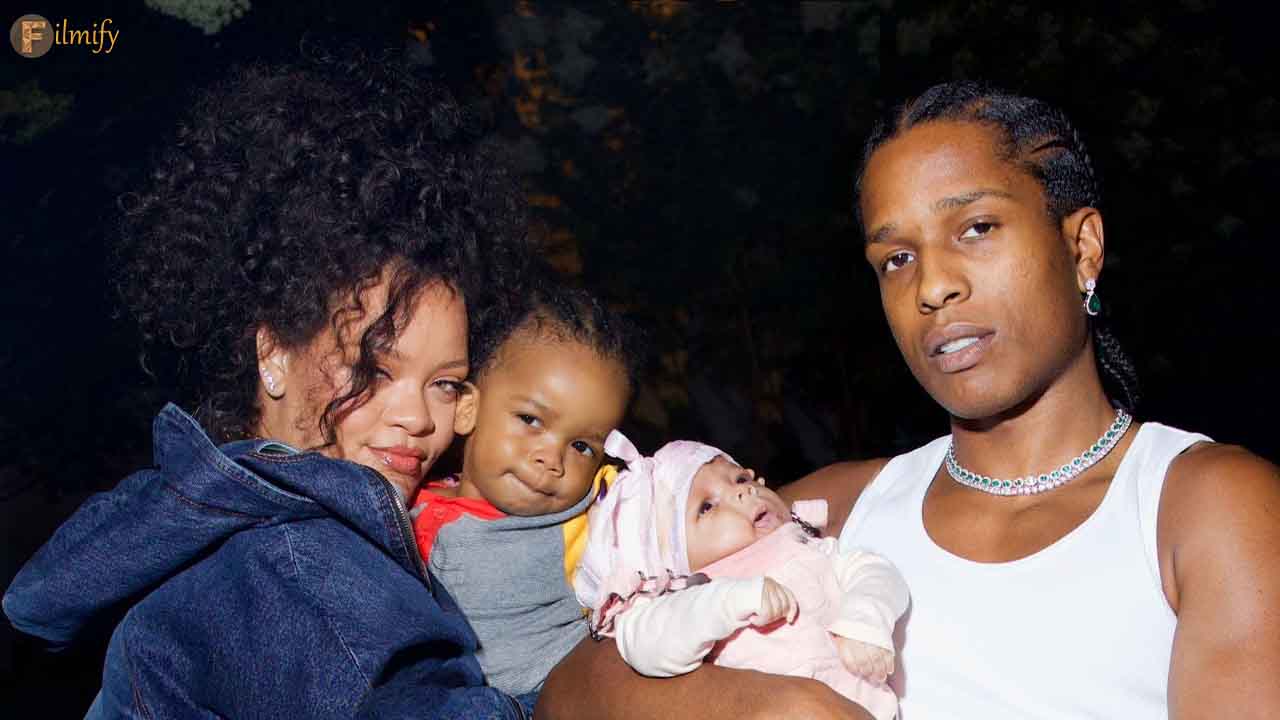First Photos of Rihanna's baby son Riot Rose