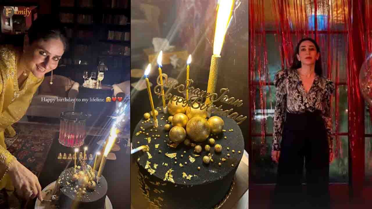 Sister Karisma Kapoor celebrates Kareena Kapoor Khan's birthday