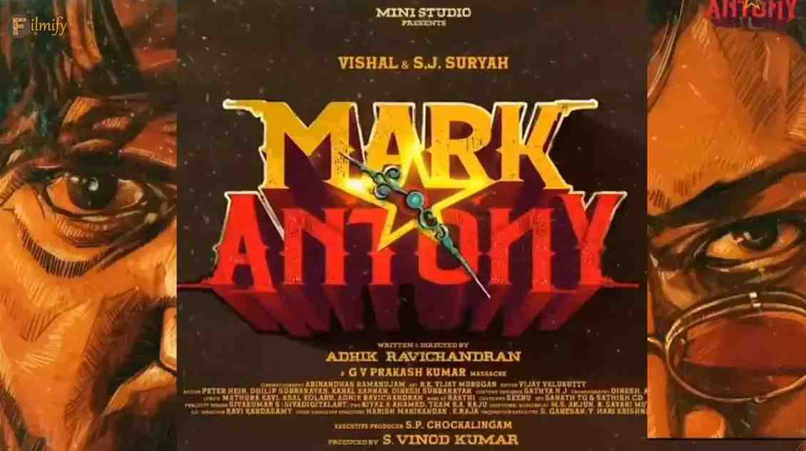 Mark Antony's pre release event to be held in Hyderabad