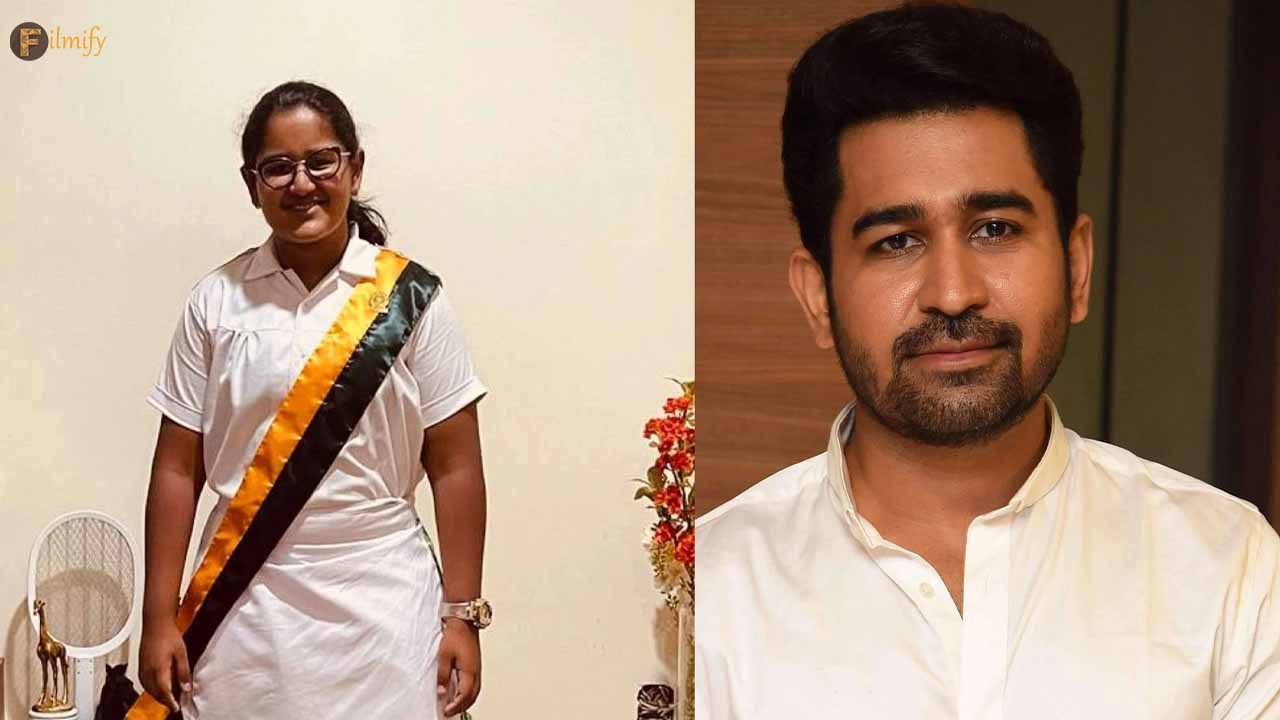 Vijay Antony's daughter committed suicide