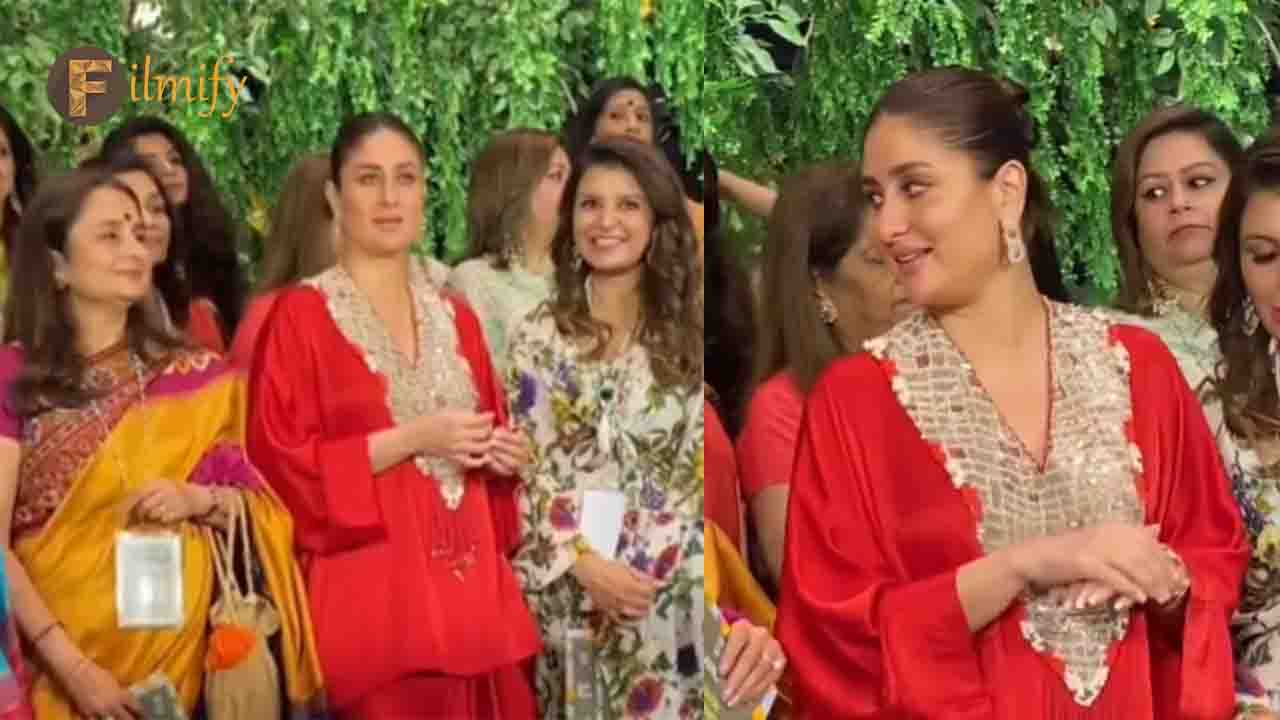 Kareena Kapoor's breathtaking red outfit look for Women Entrepreneurs' Exhibition