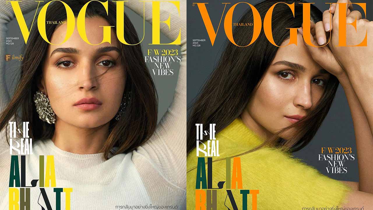 Alia Bhatt graces Thailand's Vogue September issue
