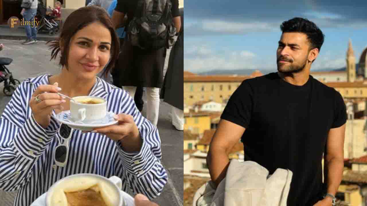 Soon-to-be-bride Lavanya Tripathi spends a romantic evening with Varun in Italy.