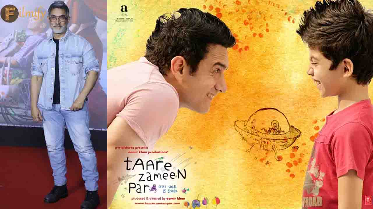 Aamir Khan announces his next film titled Sitaare Zameen Par! Deets inside.