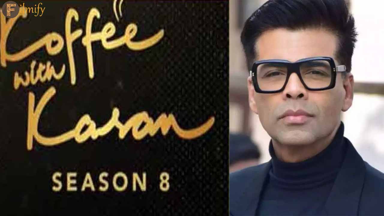 Here is the first guest of Koffee With Karan