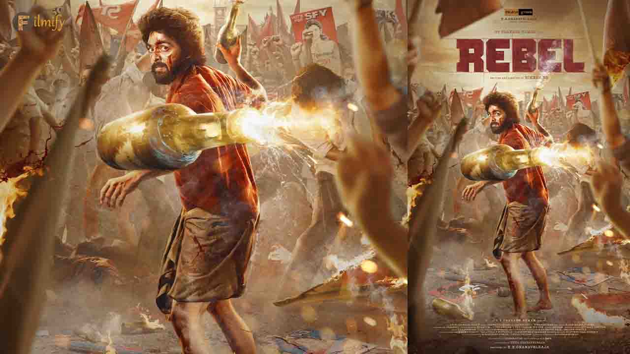 GV Prakash Kumar's first look from Rebel is out!