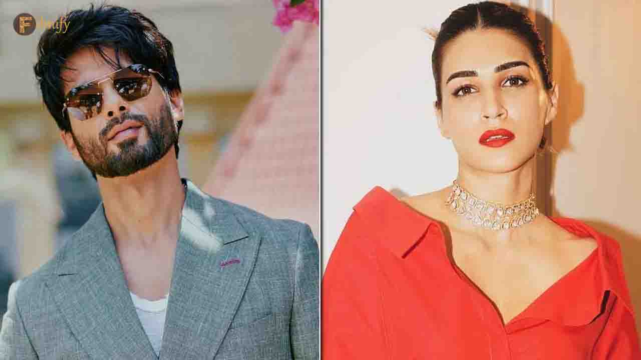 Shahid hints a great twist about his upcoming film with Kriti Sanon
