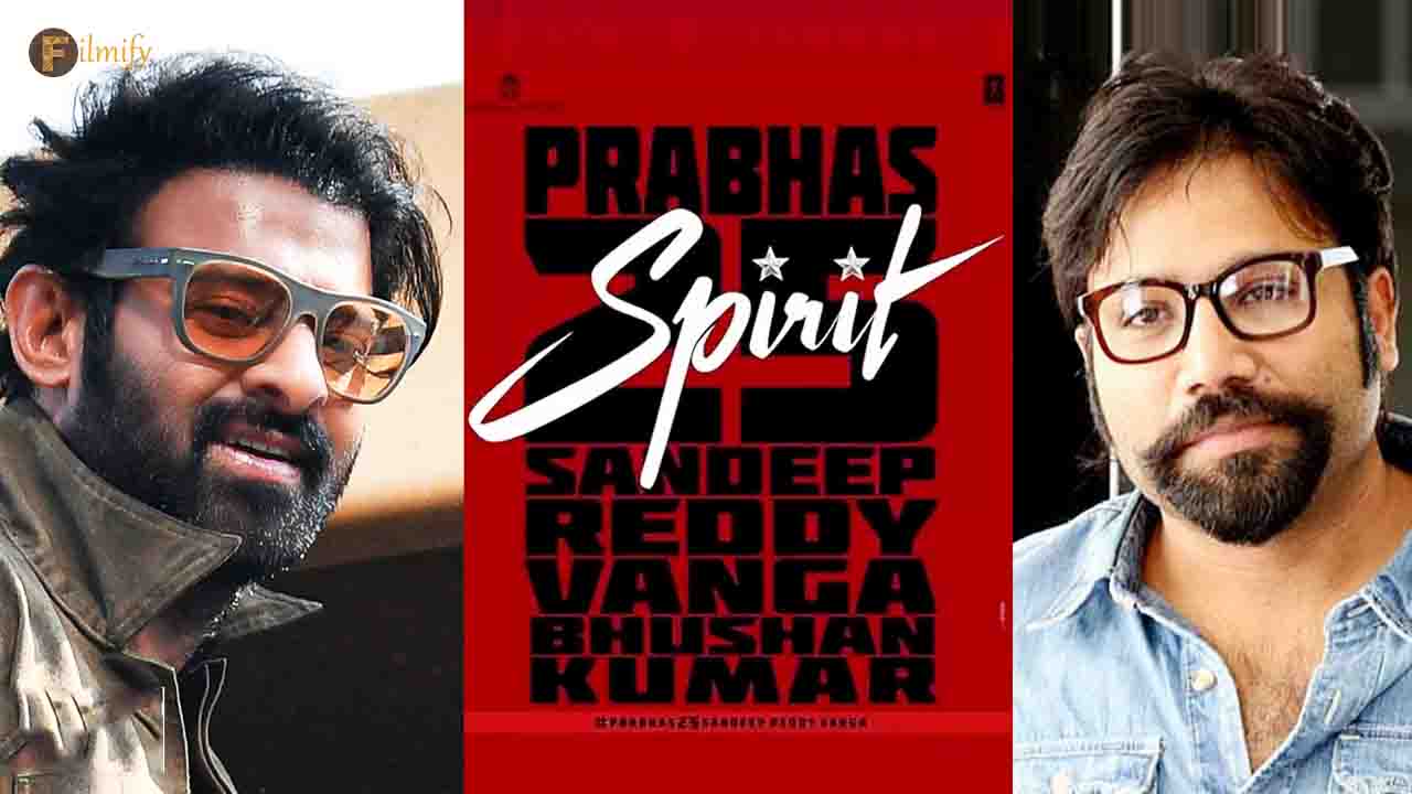 Sandeep Reddy Vanga: The director gave the exciting "Spirit" updates