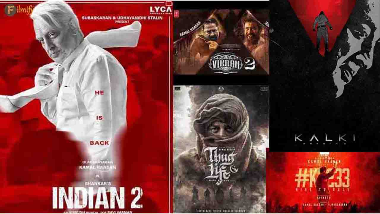 Check out birthday actor Kamal Haasan's versatile movie line-up!
