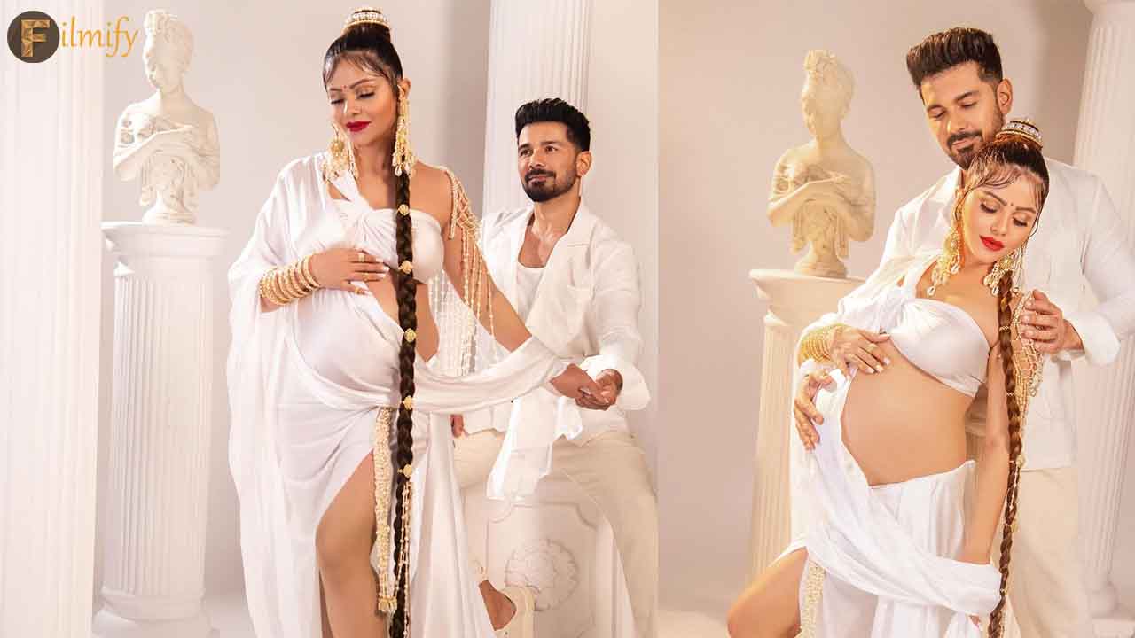 Rubina Dilaik and Abhinav Shukla share endearing clicks in white