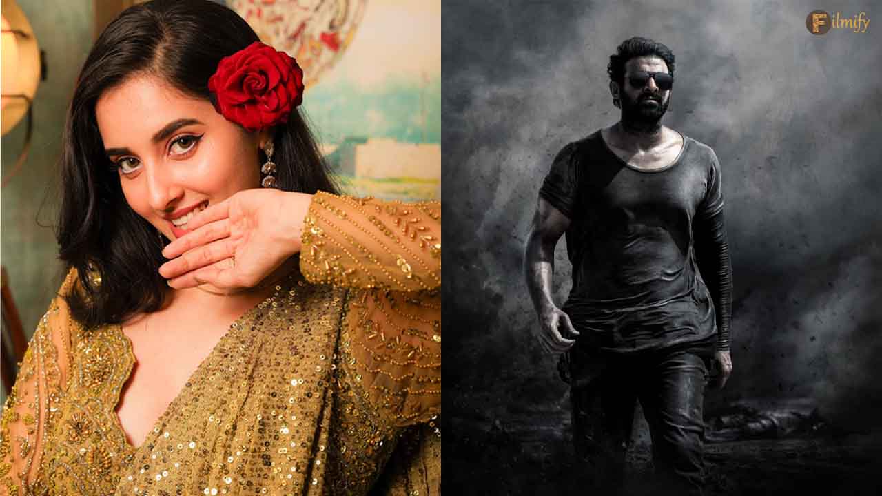 Gadar 2 fame actress is set for a special track in Prabhas movie?