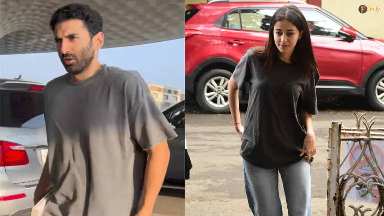 How Adorable is Ananya Panday Wearing Her Boyfriend T-Shirt?