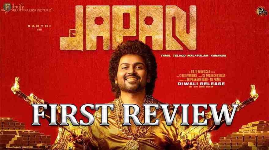 Exclusive: Karthi's Japan First Review, One time watch or an entertainer read to know