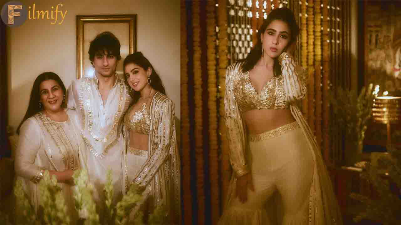 Sara Ali Khan blesses the feed with her Danteras post with family