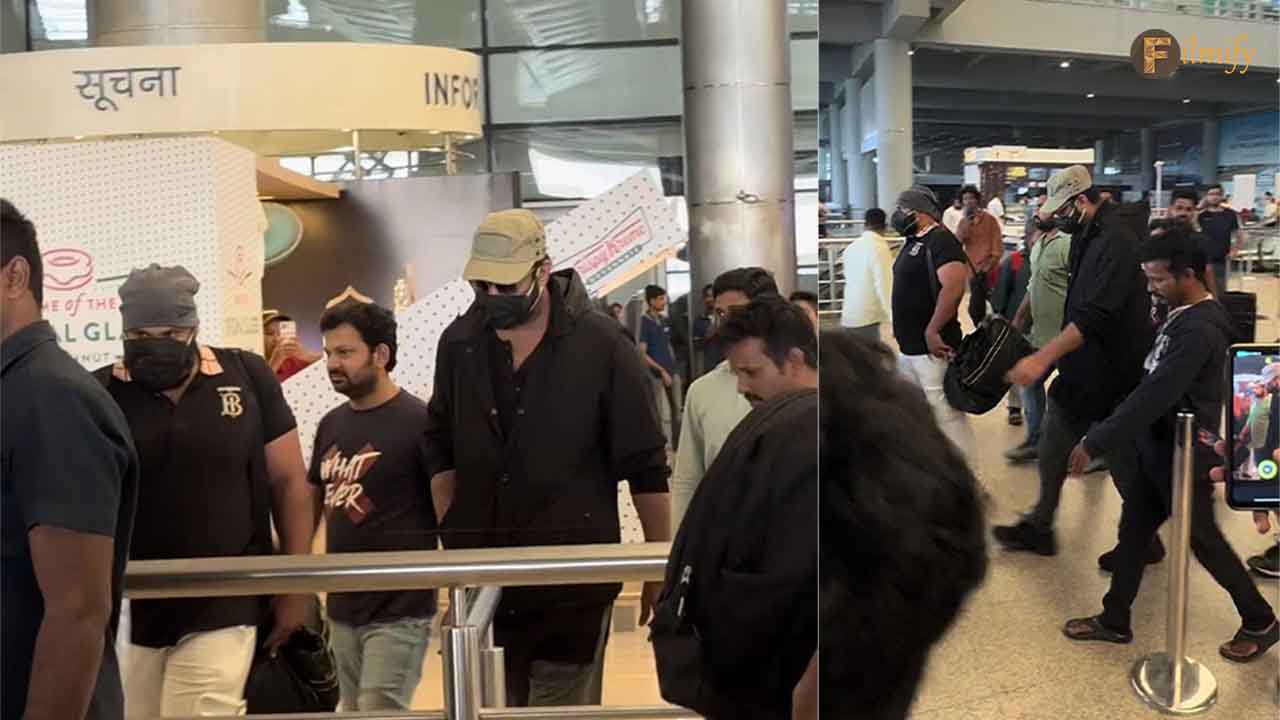 Prabhas is back from Europe, but a bad news for Salaar fans.