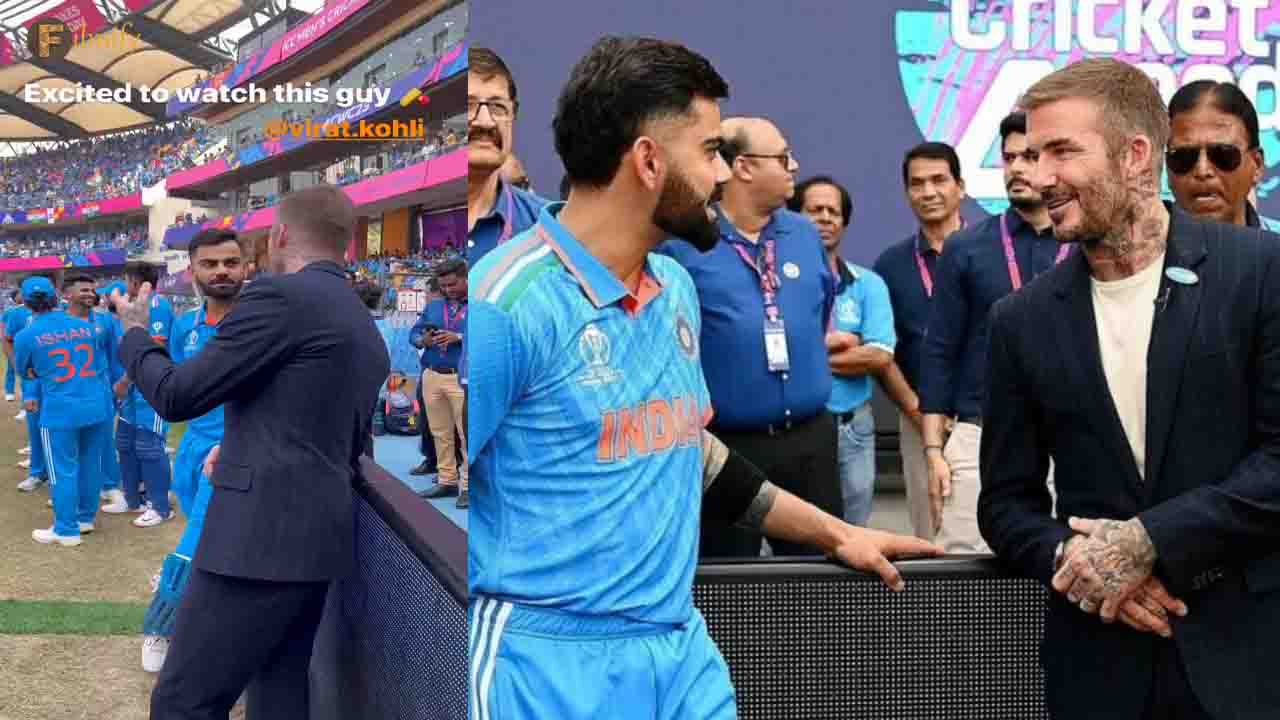 David Beckham becomes a Virat Kohli fan! Says I came to India at the right time.