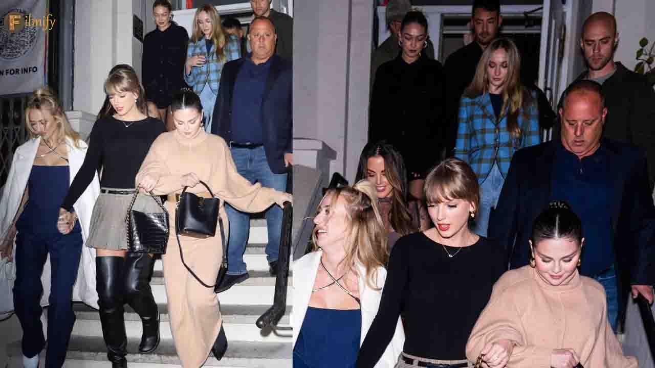 Taylor Swift, Selena Gomez, Gigi Hadid, and Sophie Turner outing together
