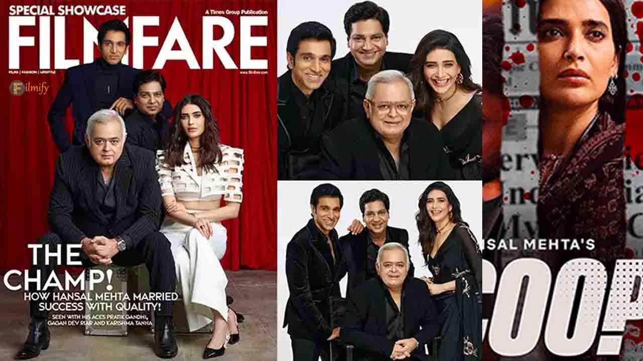 Filmfare tributes to ace filmmaker Hansal Mehta!