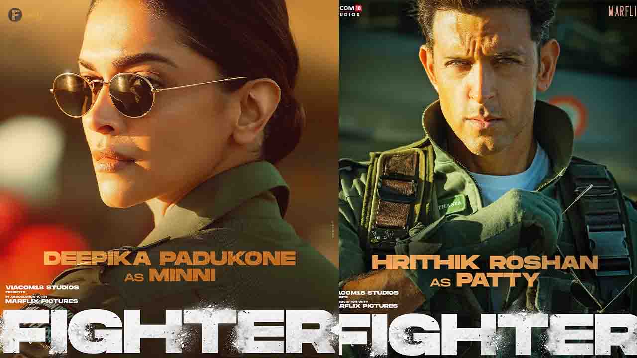 The makers of Fighter dropped the stunning posters of the lead actors