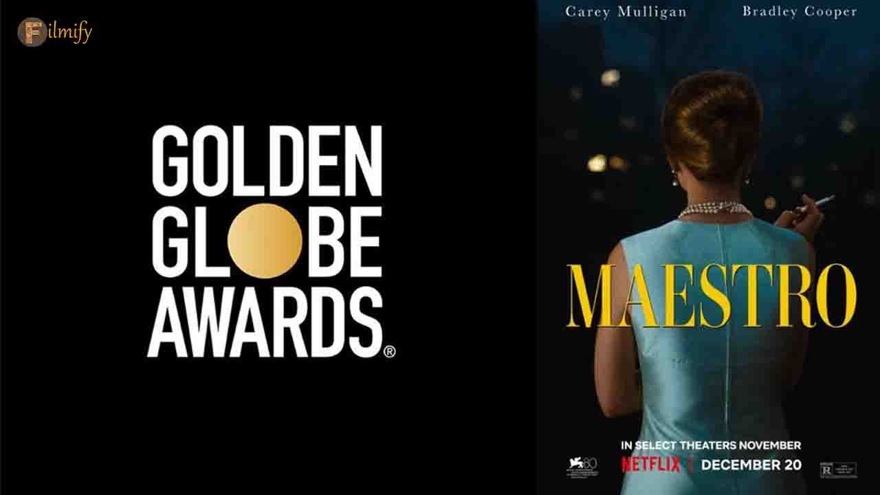 Bradley Cooper's "Maestro" received multiple Golden Globe nominations!