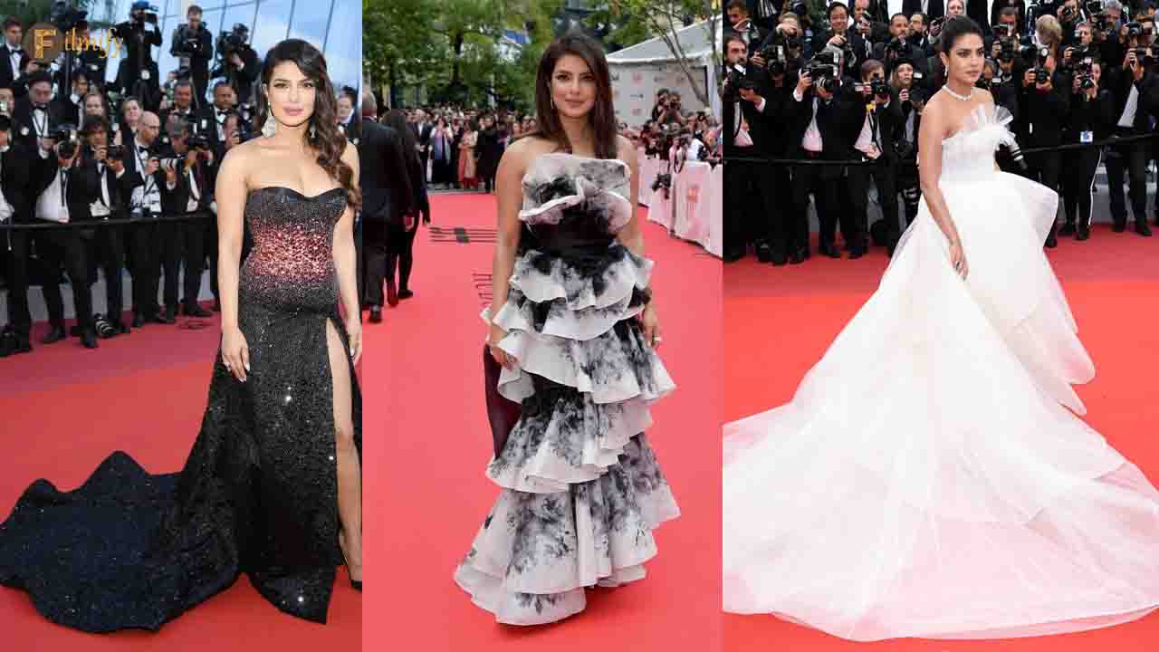 The time when Priyanka Chopra nailed the Cannes Red Carpet with these outfits!