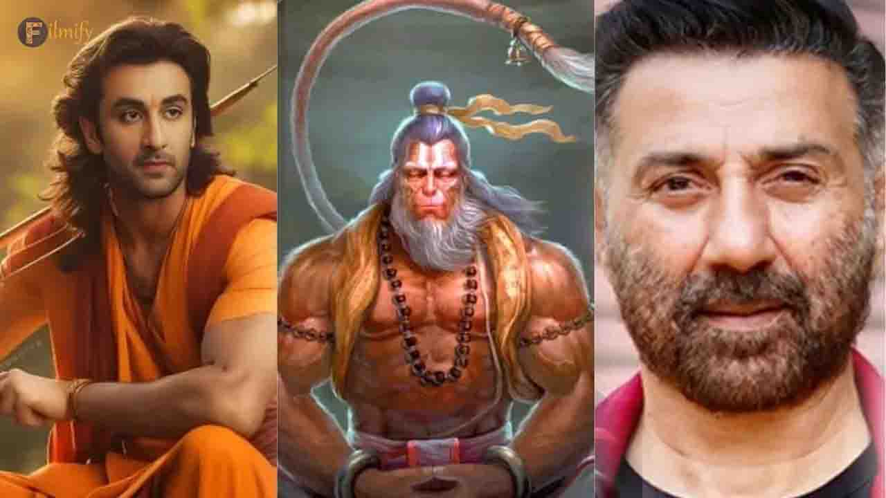 Its official-Sunny Deol is the HANUMAN in upcoming Ramayan