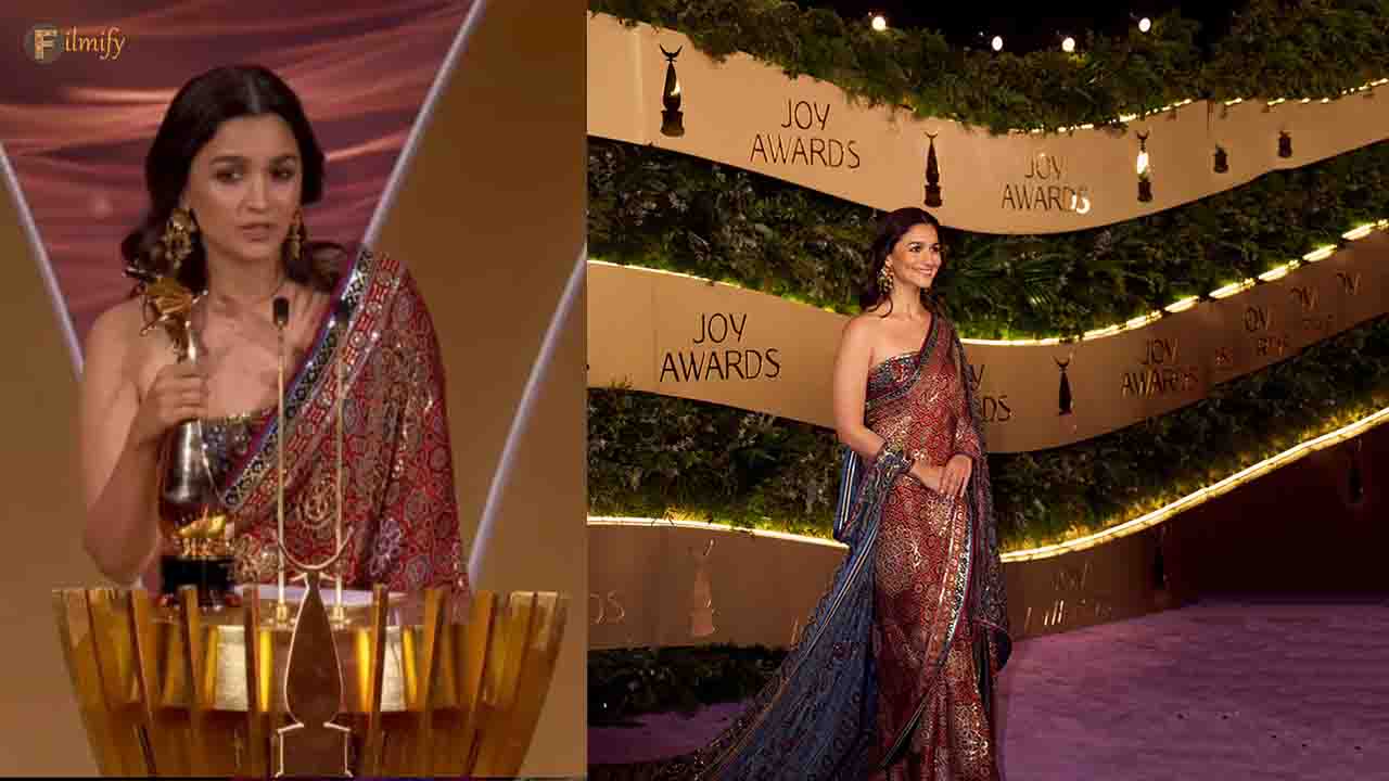 Alia Bhatt shares gorgeous clicks from Riyad's Joy Awards!