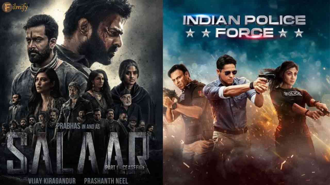 From Salaar to Indian Police Force, here are the movies and series to watch this weekend