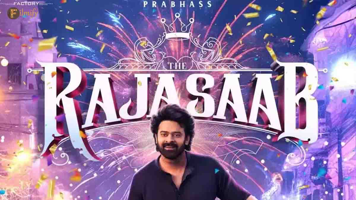 Did Raja Saab Prabhas change his spelling to get a hit according to numerology...?