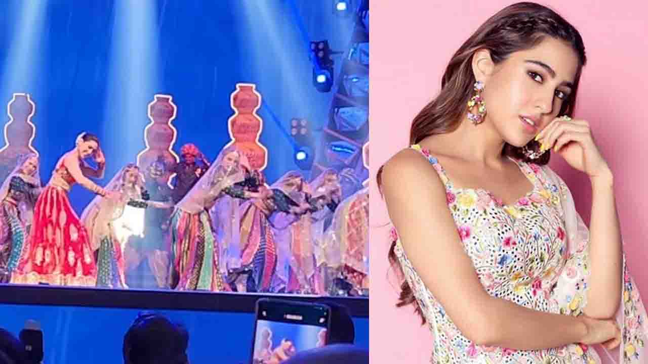 Sara Ali Khan represents Indian states in her performance at the Filmfare awards