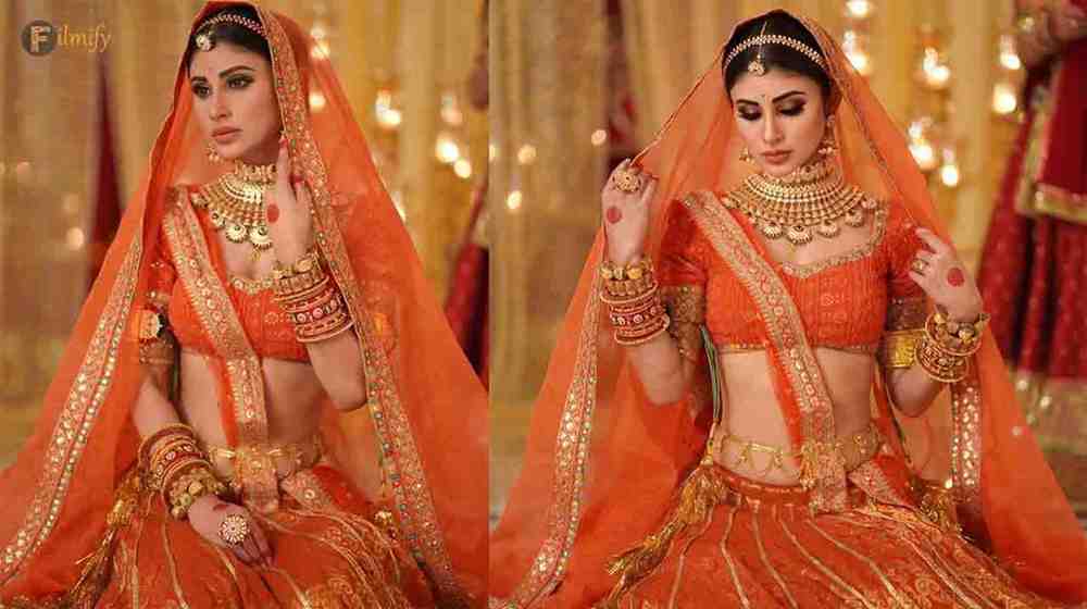 Mouni Roy looks ethereal in a traditional outfit as she shares gorgeous pictures from sets!