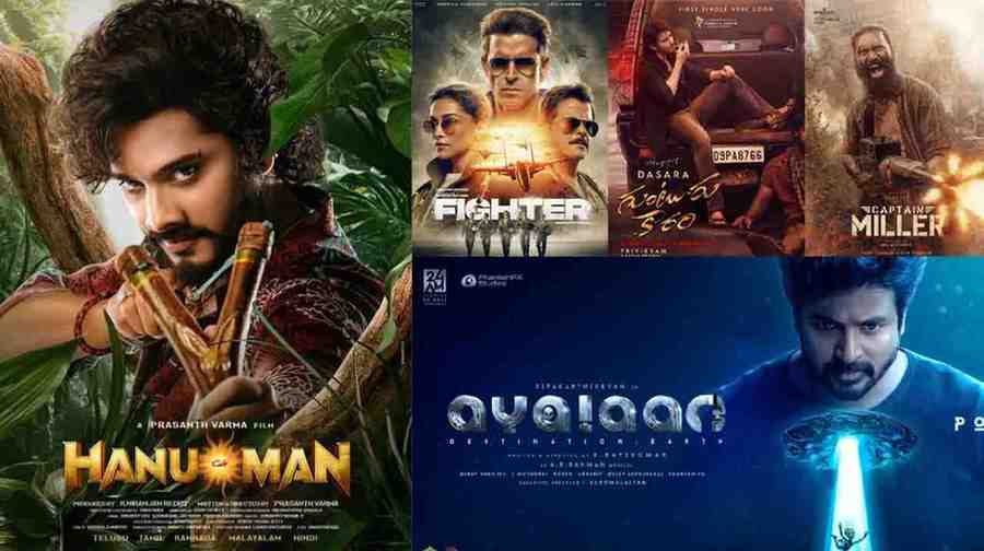 Indian Films January 2024 box office collection updates! From Bollywood to Kollywood