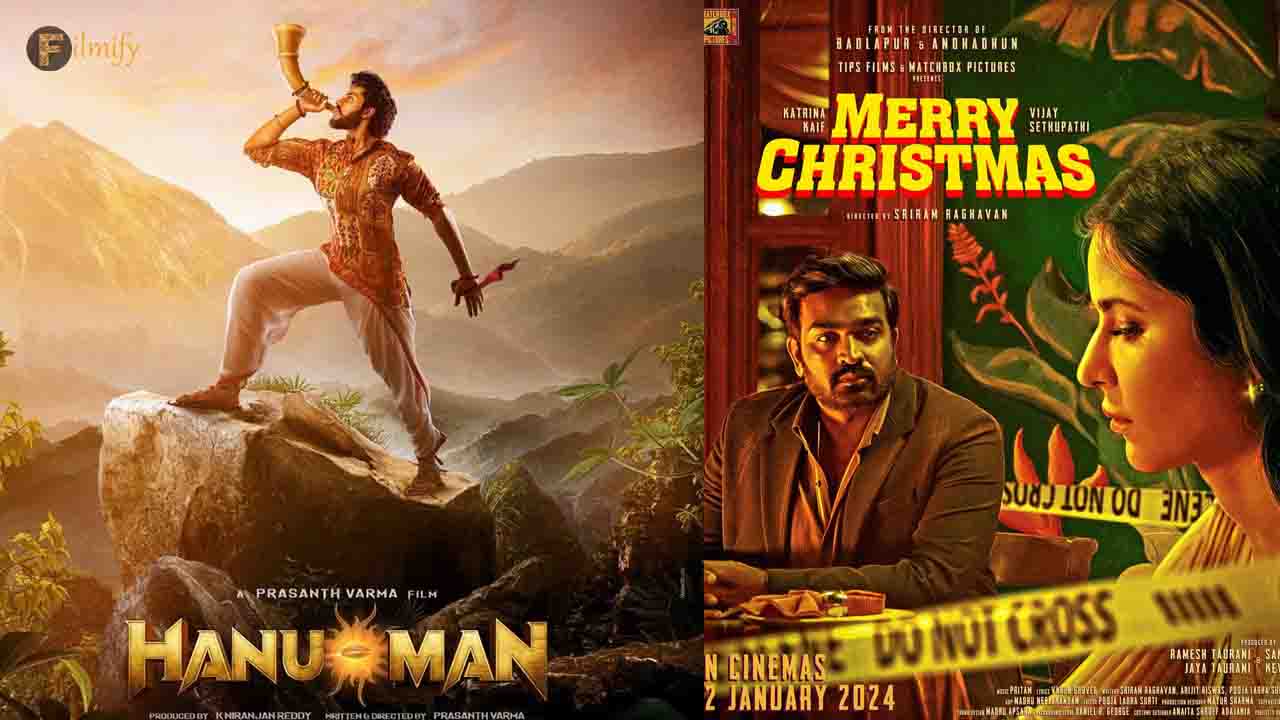 Hindi box office updates Hanuman's dominance over Merry Christmas!
