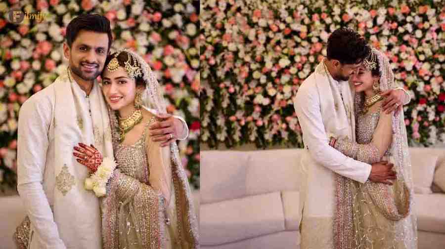 Shoaib Malik gets married again to an actress amid divorce rumours with SaniaSania Mirza.