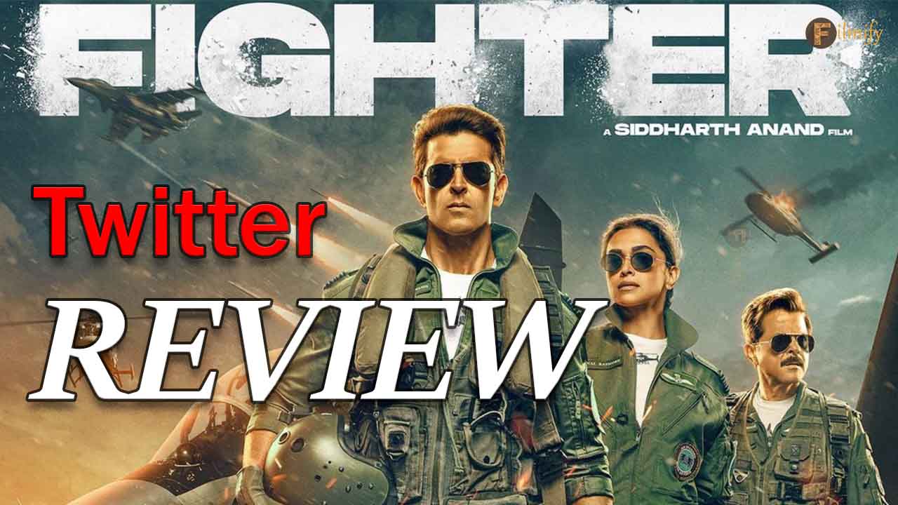 Hrithik Roshan's action film Fighter Twitter reviews !