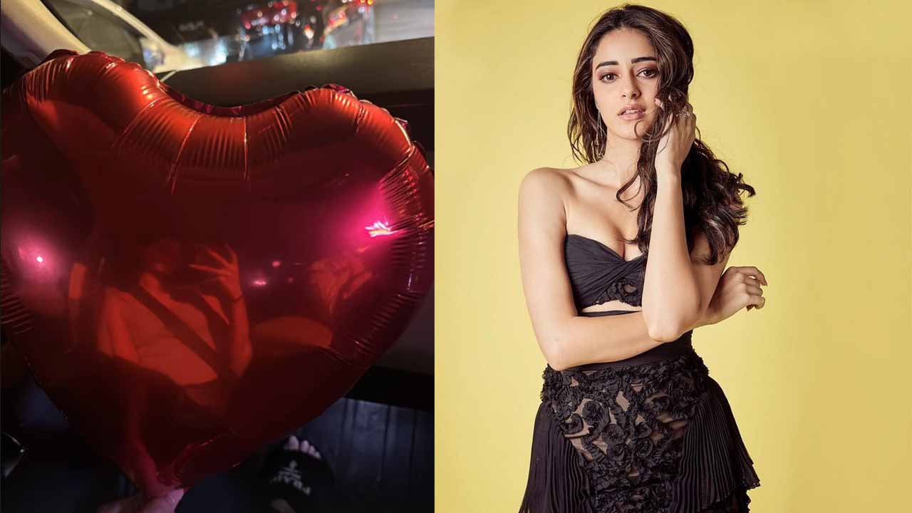 Ananya Pandey's Valentine's Day is a dream date, for sure.