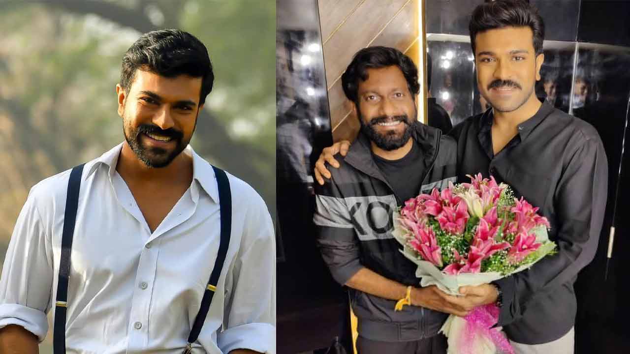 Ram Charan Warm Birthday Wishes To #RC16 Director...Deets inside