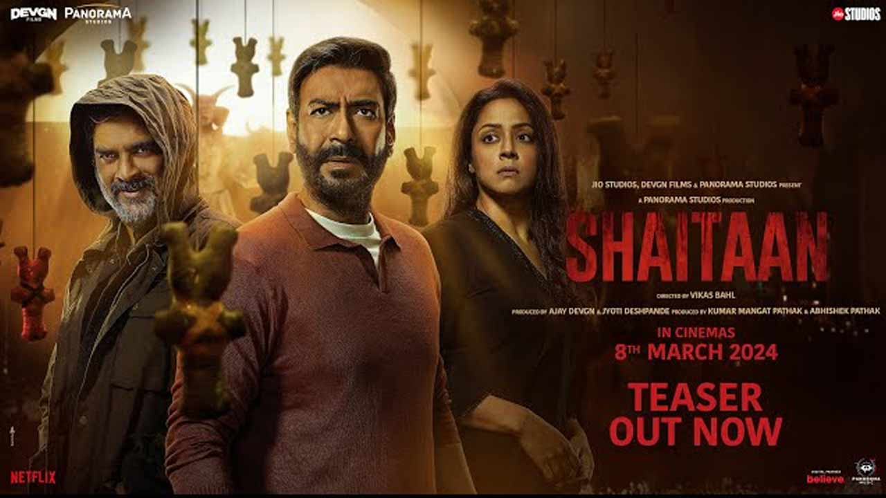 Ajay Devgn's Shaitaan intriguing trailer impresses the audience! Read on for more specifics